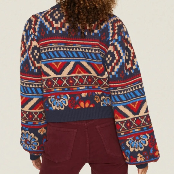 Farm Rio Ainika Tapestry Blue/Red
Sweater XS BNWOT - Picture 2 of 11